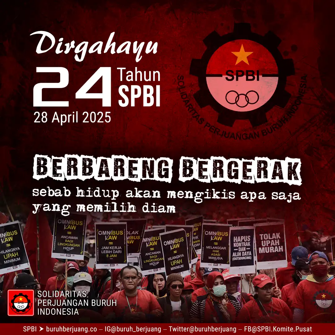 Program Spbi Dirgahayu 24 Tahun SPBI | Buruh Berjuang